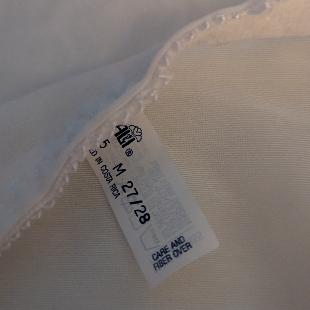 Bali White Lace Women's Panties - Picture 2 of 3